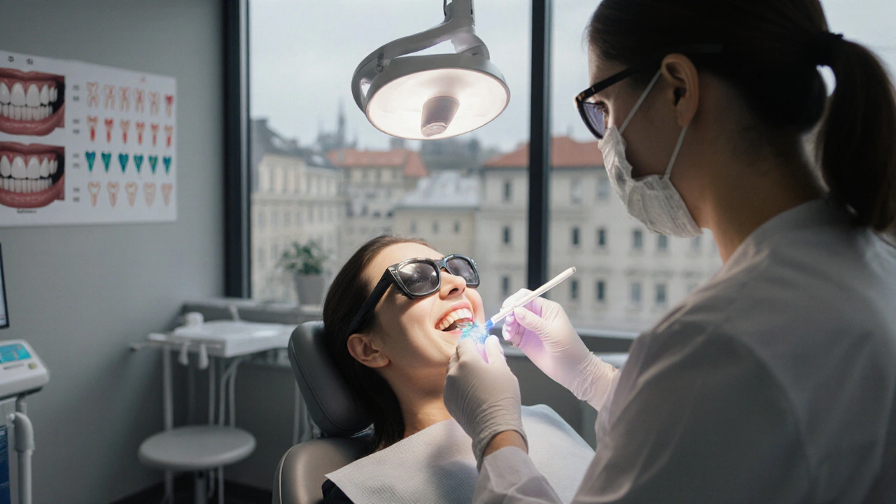 Kolik stojí ordinační bělení zubů v Praze v roce 2025?