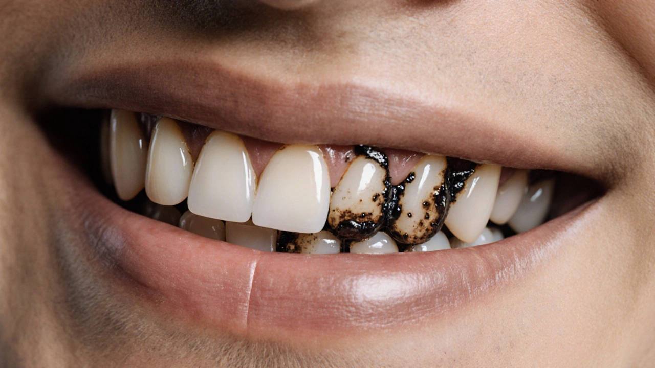 Zubní hygiena a černý zubní kámen: Jak ho odstranit a předcházet jeho vzniku