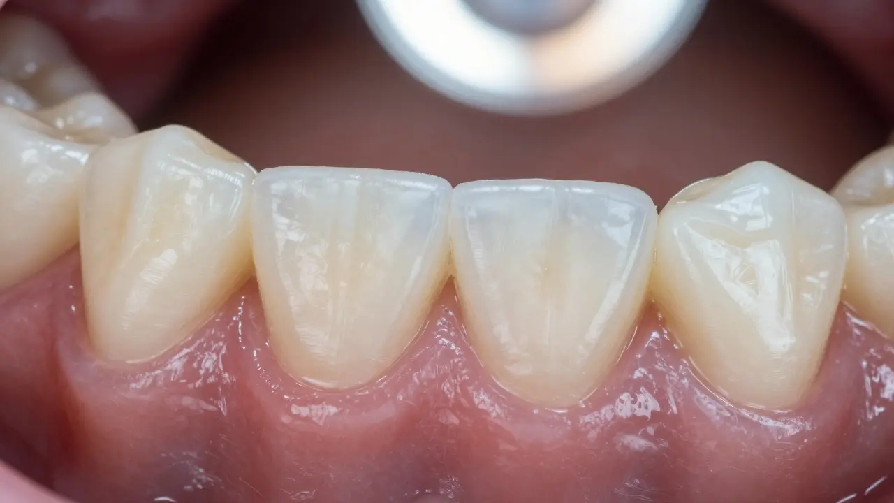 Co znamená Bílá dáseň u zubních implantátů?