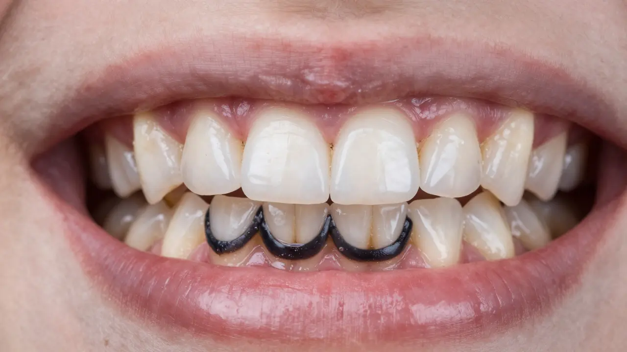 Černý zubní kámen: jak ho poznat, proč je škodlivý a jak ho odstranit