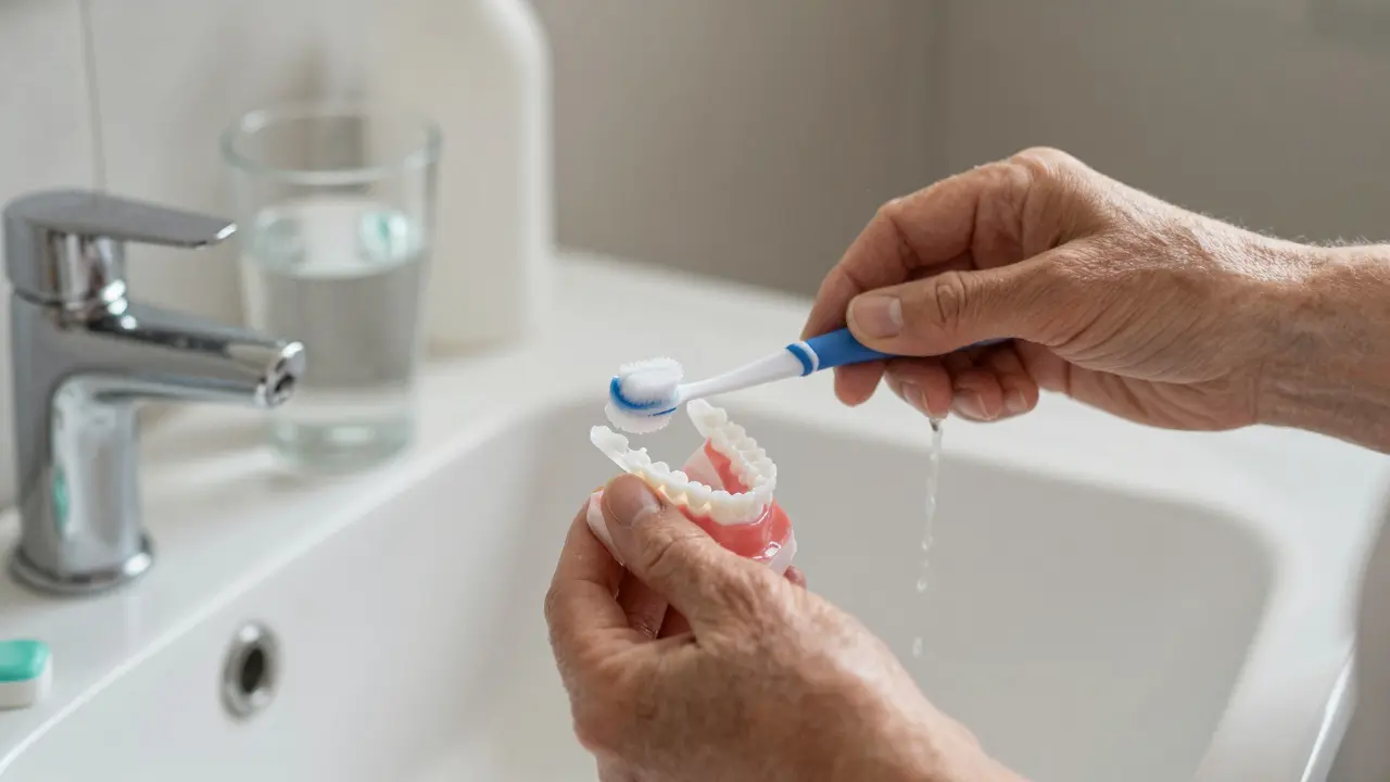 Jak se starat o zubní protézy: praktický návod pro každodenní péči