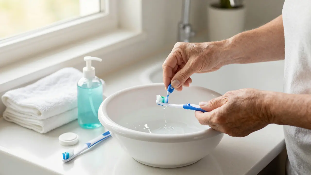 Jak vyčistit protézu správně a udržet ji v dobrém stavu