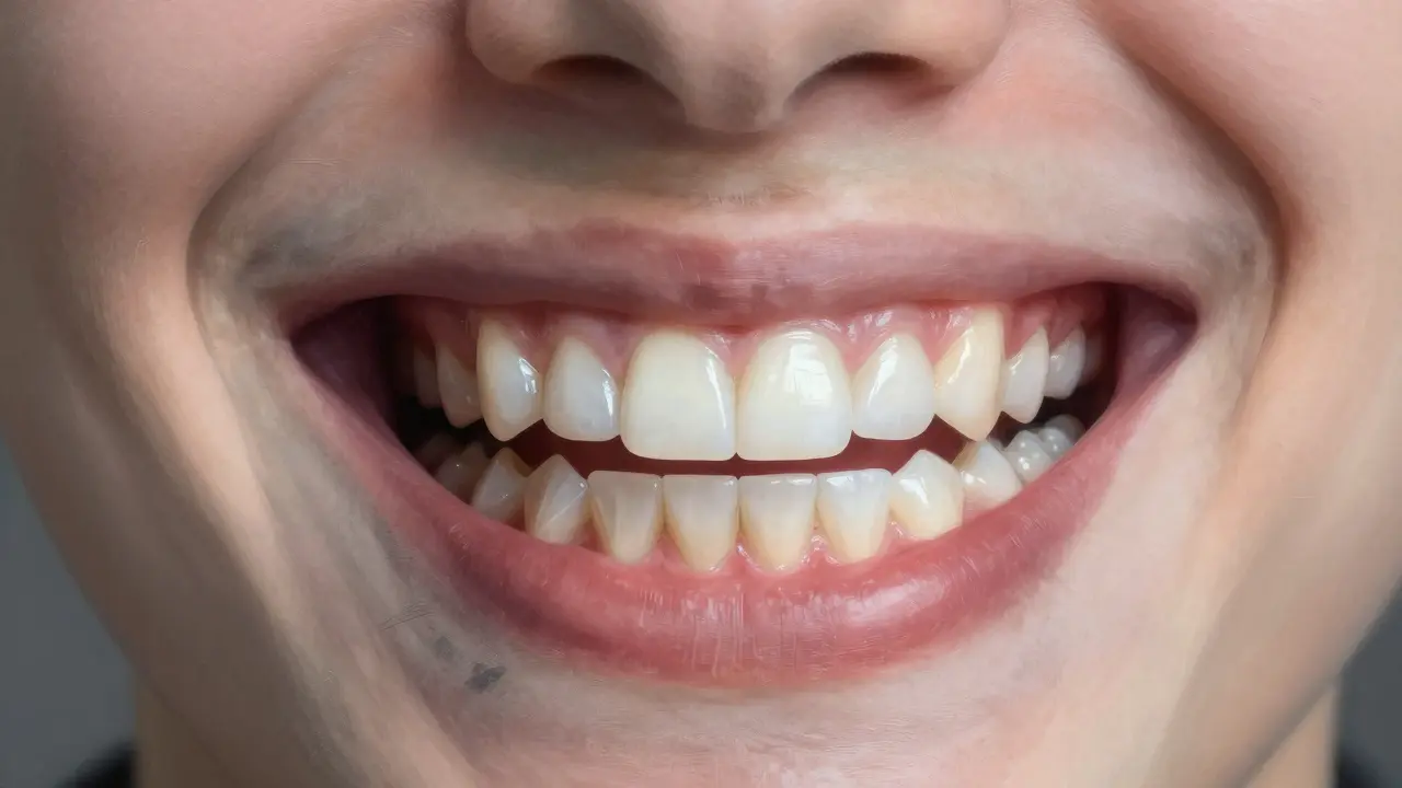 A smile transitioning from a tooth gap to restored teeth using alternative dental solutions.