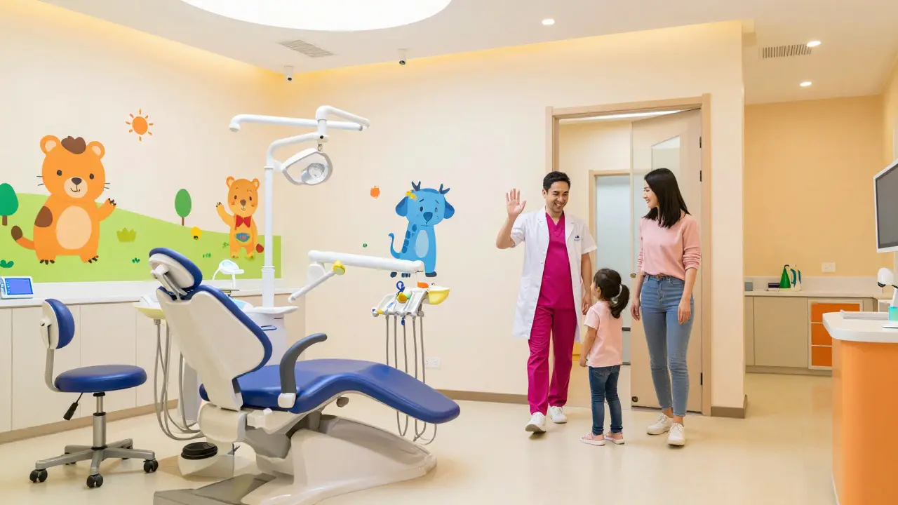První návštěva zubaře: Jak připravit dítě a předejít strachu